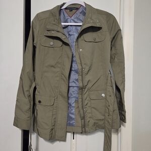 Tommy Hilfiger Khaki and Red Jacket